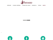 Tablet Screenshot of elperfumero.com.co